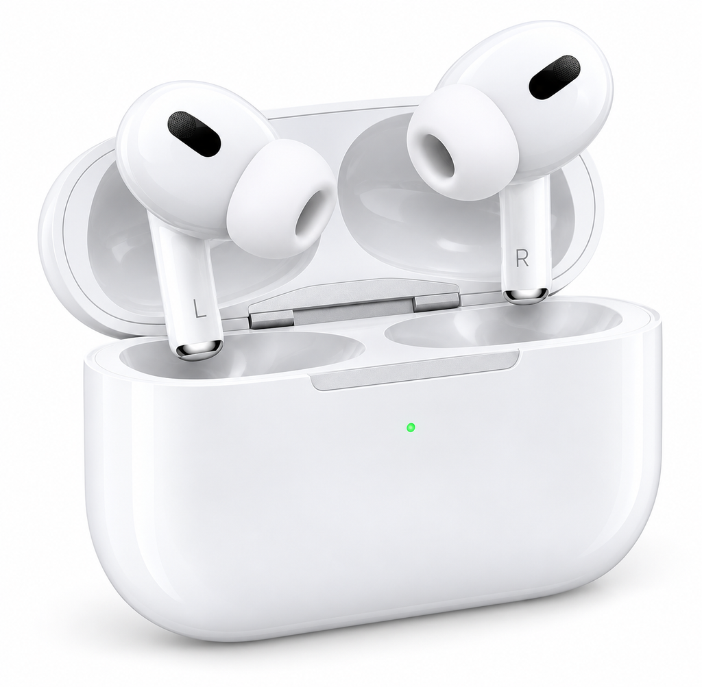 AP White Premium Wireless Bluetooth Earbuds