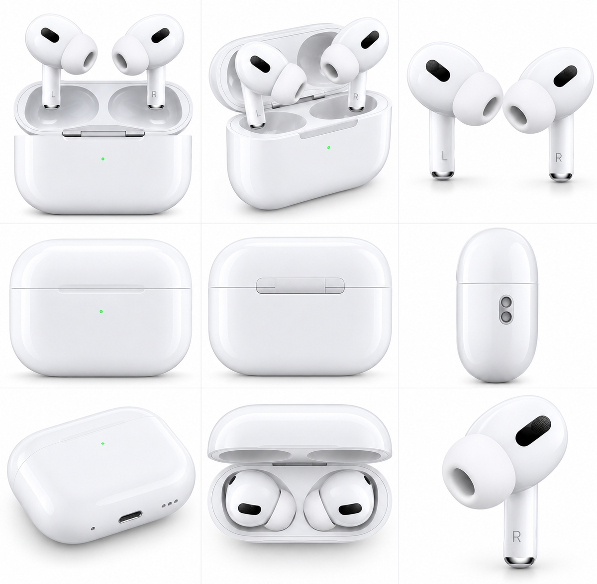 AP White Premium Wireless Bluetooth Earbuds